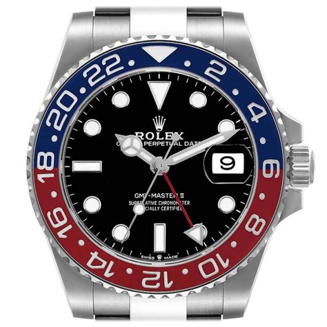 rolex gmt ceramica rosso blu